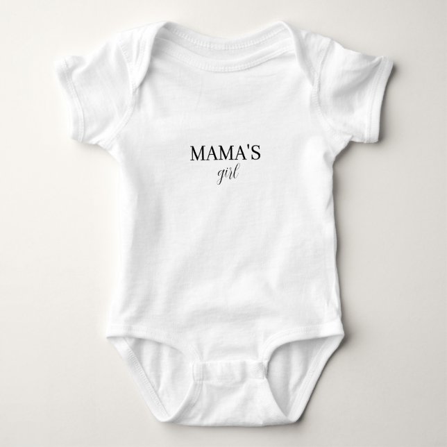 Mama's Girl Baby Strampler (Vorderseite)