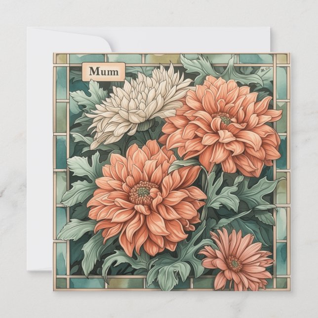 Mama's Grace: Sonderbotschaften Feiertagskarte (Vorderseite)