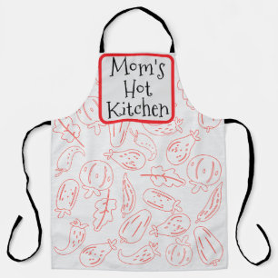 "Mama's Hot Kitchen" Geschenk Schürze