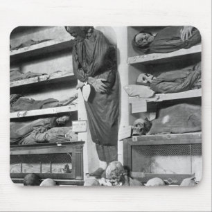 Mamas in den Palermo-Katakomben, Italien Mousepad