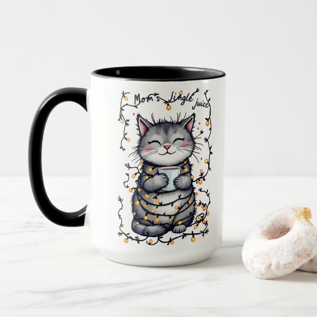 Mamas Jingle-Saft  Tasse (Mit Donut)