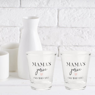 Mama's Juice Funny Zitat   Bestes Mama-Geschenk Schnapsglas