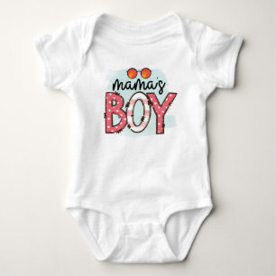 Mamas Junge Baby Strampler