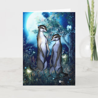 Mamas Kats Gruß-Karte Karte