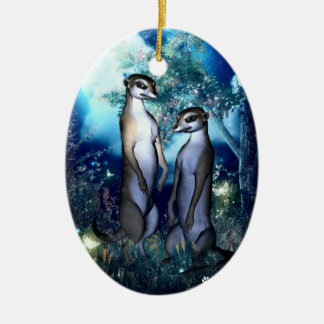 Mamas Kats Verzierung Keramik Ornament
