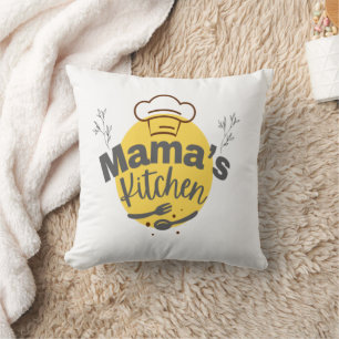 Mama's Kitchen - Retro Comfort Food T-Shirt Kissen