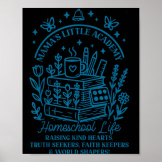 Mamas kleine Akademie Homeschooling Leben Glaube F Poster