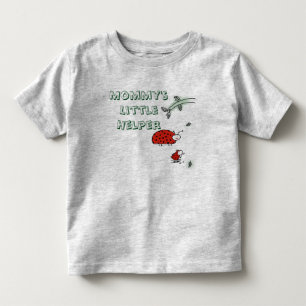 Mamas kleine Helferin Marienkäfer cooles individue Kleinkind T-shirt