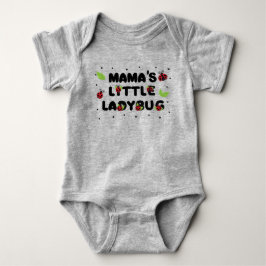 Mamas kleine Ladybug - Niedlich Baby Strampler