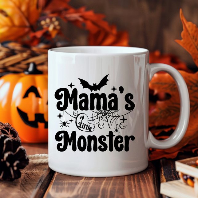 Mamas kleine Monster-Halloween-Tasse Kaffeetasse (Von Creator hochgeladen)