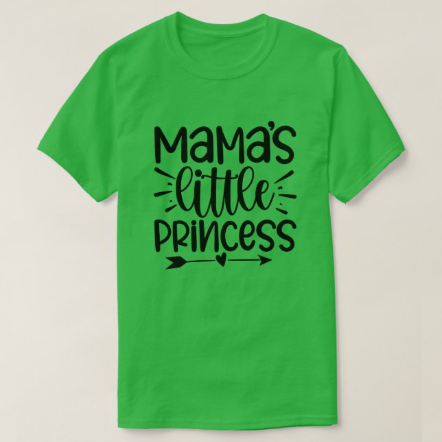 Mamas kleine Prinzessin01 T-Shirt (Design vorne)