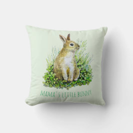 Mama's kleiner Hase Kissen