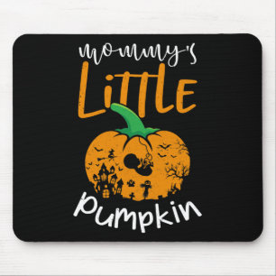Mamas kleiner Kürbis Halloween Schwangerschaftsank Mousepad