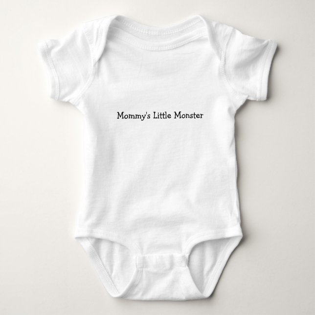 Mamas kleiner Monster Einteiler (Vorderseite)