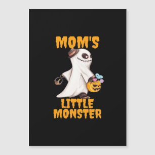 Mama's Kleines Boo Monster Funny Graphic Magnetkarte