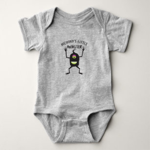 Mamas kleines Monster Baby-Shirt Baby Strampler