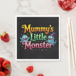 Mama's kleines Monster Serviette