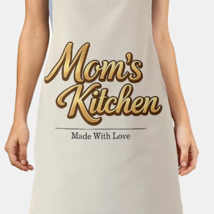 Mamas Küche Personalisiert Schürze