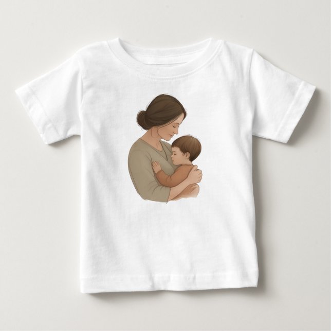 Mamas kuscheln baby t-shirt (Vorderseite)