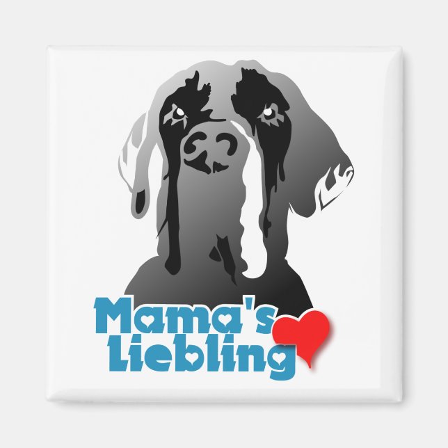 Mama's Liebling Magnet (Vorne)
