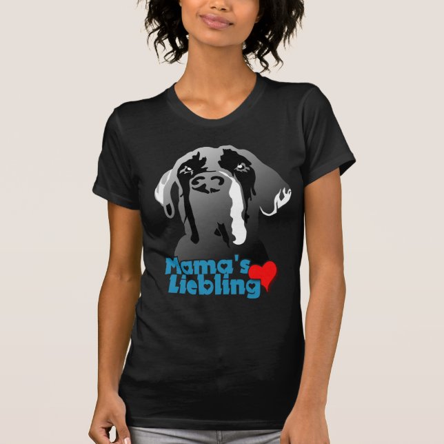 Mama's Liebling T-Shirt (Vorderseite)