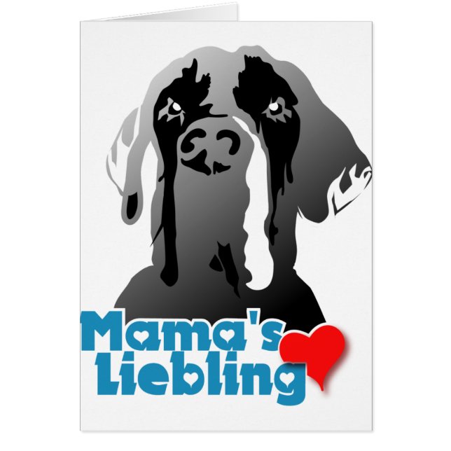 Mamas Lieblings Dogge (Vorne)