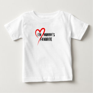 Mamas Lieblings-Toddlershirt - Lustiges Kindershir Baby T-shirt