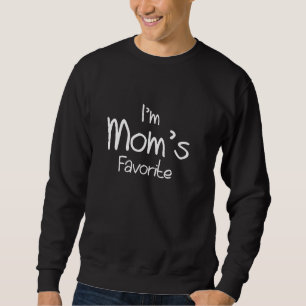 Mamas Lieblingsbruder Geschwister Sohn Tochter Wit Sweatshirt