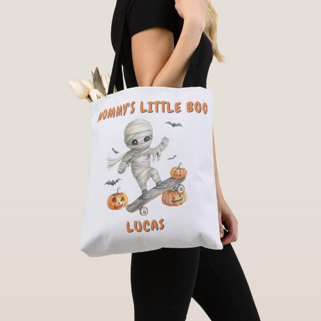 Mama's LIttle Boo Mummy Skateboarding-Tasche Tasche (Von Nahem)