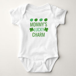 Mama's Lucky Charm // St Patrick's Day Baby Strampler