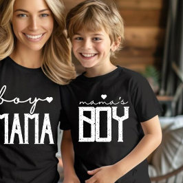 Mamas Mama Son Matching Tri-Blend Shirt