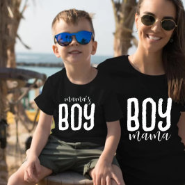 Mamas Mama Son Matching Tri-Blend Shirt