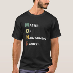 Mamas Meister der Pflege des Muttertags der Heilig T-Shirt