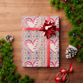 Mamas mit personalisiertem Namen überall in der Dr Geschenkpapier