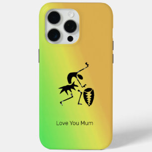 Mama's Niedlicher und Phantastischer Silhouette-Tä Case-Mate iPhone Hülle