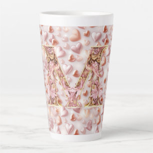 Mamas Rosen Gold Herzen Keramik Große Latte Tasse