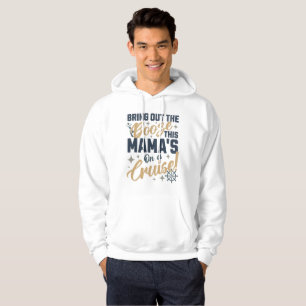 Mamas Saufgelage-Kreuzfahrt-Party-Typografie Hoodie