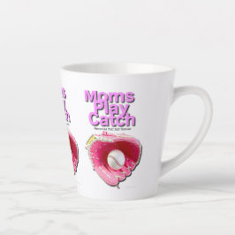Mamas spielen Catch Milchtasse