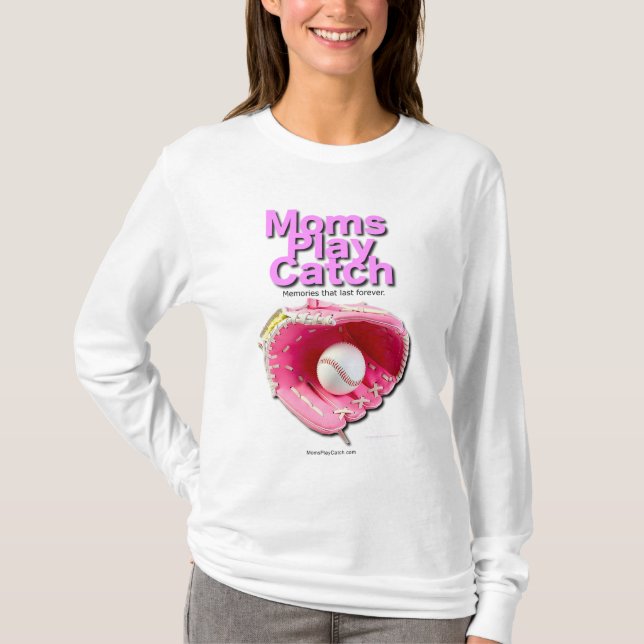 Mamas spielen Catch Sweat T-Shirt (Vorderseite)