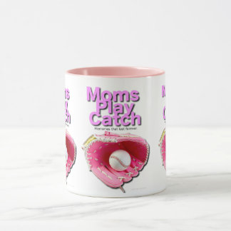 Mamas spielen Catch Tasse