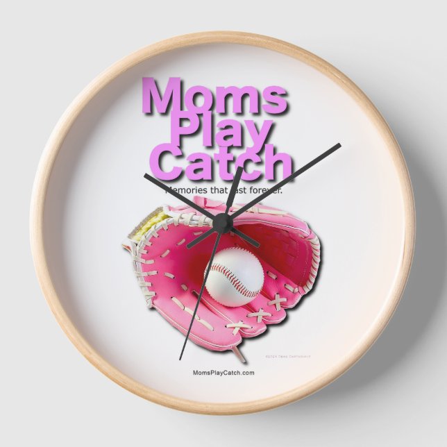 Mamas spielen Catch Uhr (Vorderseite)