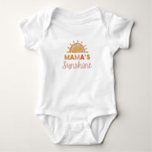 Mama's Sunshine Baby Bodysuit Weihnachtsgeschenk