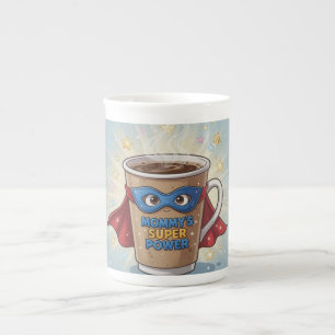Mamas Superkraft-Kaffeetasse Prozellantasse