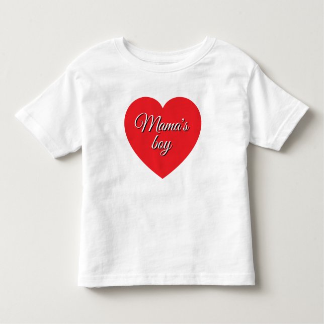 Mamas T - Shirt für das junge Herz eines Kindes (Vorderseite)