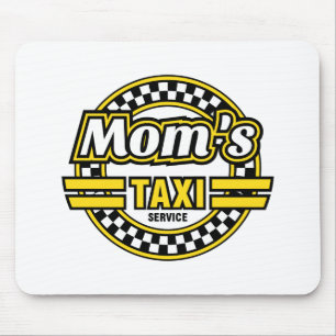Mamas Taxi-Service Mousepad