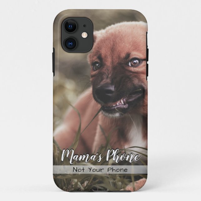 Mamas Telefon Case-Mate iPhone Hülle (Rückseite)