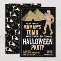 Mama's Tomb-Thema, Escape Room Halloween-Party