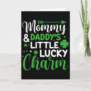 Mamas und Papas kleiner Glücksbringer St. Patrick Karte