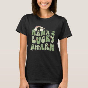 Mama's Viel Glück, Kids St Patrick Day Matching Re T-Shirt