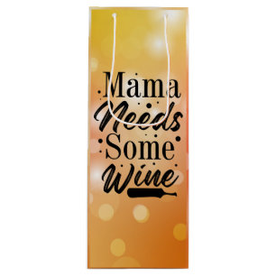 Mamas Weinschlauch Geschenktüte Für Weinflaschen